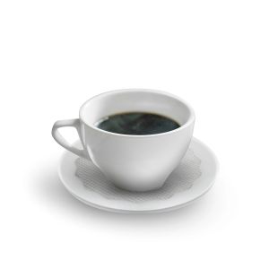Rozetka do podšálku (PAP) bílá Ø9cm [1000 ks]
