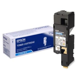 Toner Epson C13S050613 (C1700), azurová (cyan), originál