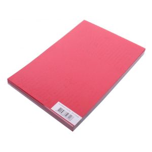 Plastové obálky pro kroužkovou vazbu A4 PVC 200mic červené