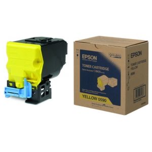 Toner Epson C13S050590 (C3900), žlutá (yellow), originál