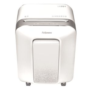 Fellowes Skartovač LX 201 biely FELSHLX201BL