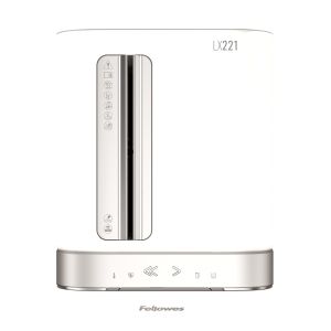 Fellowes Skartovač LX 221 biely FELSHLX221BL