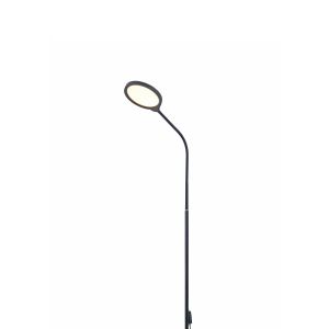 Platinet podlahová LED lampa 10W stmievateľná 2v1, čierna PLAFLL1084N