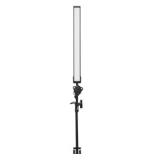 Platinet stolná LED lampa Flexy 10W stmievateľná s klipom, 1 rameno, čierna PLADLL10N