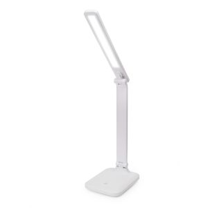 Platinet stolná LED lampa Remus 5W stmievateľná, dotykové ovládanie, USB port, biela PLADLL194BL