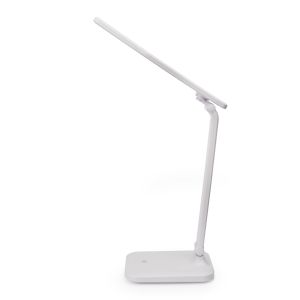 Platinet stolná LED lampa Remus 5W stmievateľná, dotykové ovládanie, USB port, biela PLADLL194BL