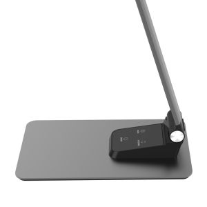 Platinet stolná LED lampa 10W, dotykové ovládanie, USB port, ALU PLADLL509ALU