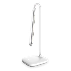 Platinet stolná LED lampa 5W stmievateľná, dotykové ovládanie, integrovaná batéria 2400mAh, biela PLADLL6728BL