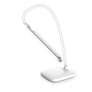 Platinet stolná LED lampa 5W stmievateľná, dotykové ovládanie, integrovaná batéria 2400mAh, biela PLADLL6728BL