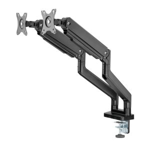 Držiak monitora Brateck LDT60-C024 dve ramená vedľa seba mechanická pružina Heavy Duty BRLDT60C024
