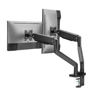 Držiak monitora Brateck LDT60-C024 dve ramená vedľa seba mechanická pružina Heavy Duty BRLDT60C024