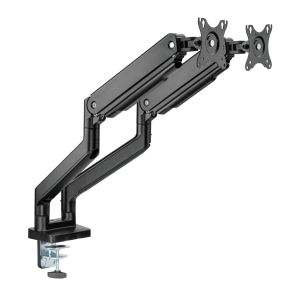 Držiak monitora Brateck LDT60-C024 dve ramená vedľa seba mechanická pružina Heavy Duty BRLDT60C024