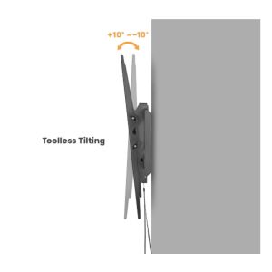 Držiak Brateck LP73-69T pre TV 60"-120" 120kg polohovateľný nástenný Heavy Duty BRLP7369T
