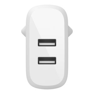 BELKIN Dual USB-A nabíjačka, 12W X2 WCB002vfWH