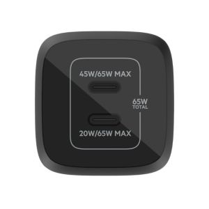 Belkin nabíjačka 65W 2x USB-C WCH013vfBK
