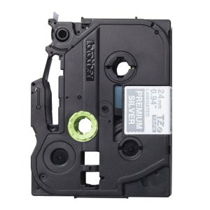 TZE-PR955 strieborná / biela (24mm) TZEPR955