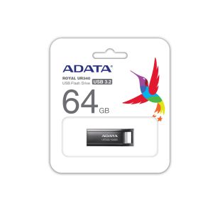 ADATA UR340/64GB/100MBps/USB 3.2/USB-A/Černá AROY-UR340-64GBK
