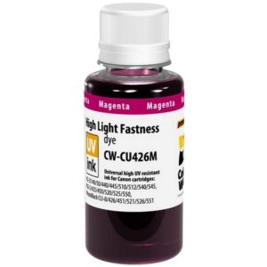 Inkoust pro kazetu Canon CL-546M XL, dye, odolný voči UV, purpurová (magenta)
