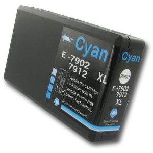 Cartridge Epson T7902 (79XL), azurová (cyan), alternativní