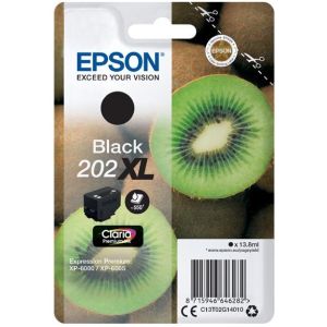 Cartridge Epson 202 XL, foto černá (photo black), originál