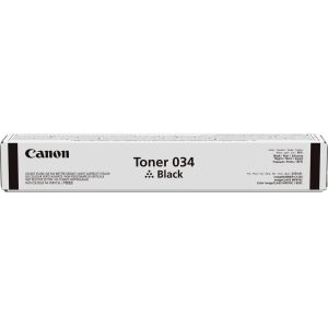 Toner Canon 034, černá (black), originál