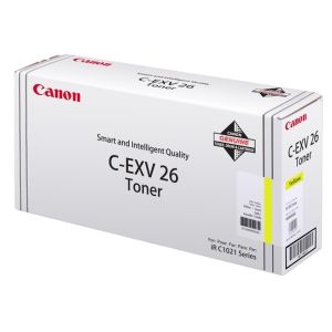 Toner Canon C-EXV26Y, žlutá (yellow), originál