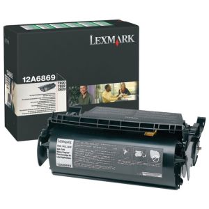 Toner Lexmark 12A6869 (T620, T622, X620), pro tisk štítků, černá (black), originál