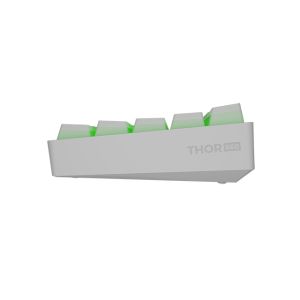 Genesis herná klávesnica THOR 660 RGB/Bezdrôtová Bluetooth/US layout/Biela NKG-1845