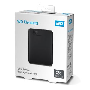 WD Elements Portable/2TB/HDD/Externí/2.5"/Černá/2R WDBU6Y0020BBK-WESN