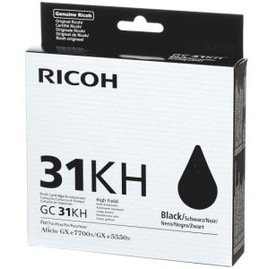 Cartridge Ricoh GC31HK, 405701, černá (black), originál