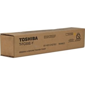 Toner Toshiba T-FC55E-Y, žlutá (yellow), originál