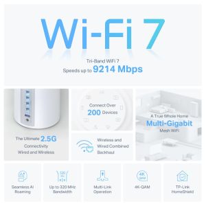 TP-link Wifi7 home mesh Deco BE65(3-pack) Deco BE65(3-pack)