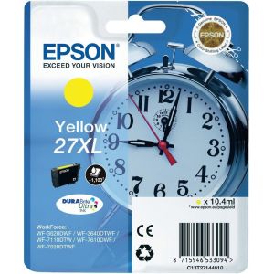 Cartridge Epson T2714 (27XL), žlutá (yellow), originál