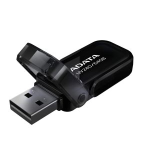 ADATA UV240/64GB/USB 2.0/USB-A/Černá AUV240-64G-RBK