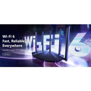 Tenda TX2 Pro AX1500 WiFi6 Router, 1x GWAN, 3x GLAN, IPv6, 5x 6dBi anténa, WPA3, CZ App 75011948