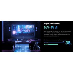 Tenda TX2 Pro AX1500 WiFi6 Router, 1x GWAN, 3x GLAN, IPv6, 5x 6dBi anténa, WPA3, CZ App 75011948