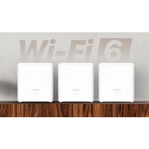 Tenda Nova EX3 (3-pack) WiFi6 AX1500 Mesh Gigabit systém, 6xGLAN/GWAN, WPA3, VPN, SMART CZ aplikácie 75011985