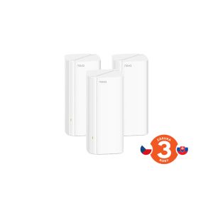 Tenda Nova EX12 (3-pack) WiFi6 AX3000 Mesh Gigabit systém, 9xGLAN/GWAN, WPA3, VPN, SMART CZ aplikácie 75012003