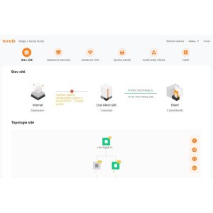 Tenda Nova EX12 (2-pack) WiFi6 AX3000 Mesh Gigabit systém, 6xGLAN/GWAN, WPA3, VPN, SMART CZ aplikácie 75012004