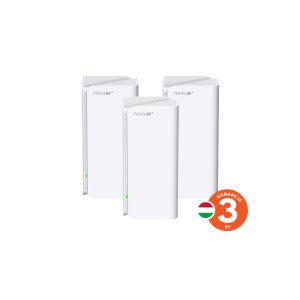 Tenda Nova MX21 Pro (3-pack) WiFi6E AXE5700 Mesh Gigabit systém, 9x GLAN/GWAN, WPA3, VPN, CZ app 75012002
