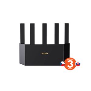 Tenda TX2L Pro AX1500 WiFi 6 Mesh Router, 1x GWAN, 3x GLAN, IPv6, 5x 6dBi anténa, WPA3, CZ App 75011991