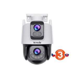 Tenda RH9-WCA - Vonkajšia otočná Dual Lens IP65 Wi-Fi 6 MPx kamera, nočná LED, audio, detekcia, CZ app 75012014