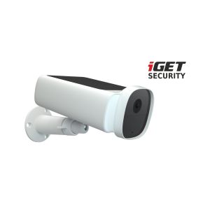 iGET SECURITY EP29 White - WiFi solárna batériová FullHD kamera, IP66, samostatná aj pre alarm M5 75020629