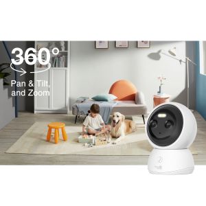 iGET HGWIP222 - WiFi Dual Lens 2K IP kamera s LED + IR nočným videním, zvuk, otočná, CZ aplikácia 75020568