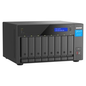 QNAP TVS-h874-i5-32G (6core 4,4GHz, ZFS, 32GB RAM, 8x SATA, 2x M.2 NVMe, 2x PCIe, 2x 2,5GbE, HDMI) TVS-h874-i5-32G