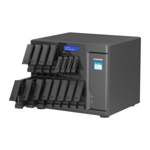 QNAP TS-1655-8G (8core 2,8 GHz, 8 GB RAM, 12 x 3,5 "+4 x 2,5" SATA, 2 x M.2 NVM slot, 2 x 2,5 GbE, 3 x PCIe) TS-1655-8G
