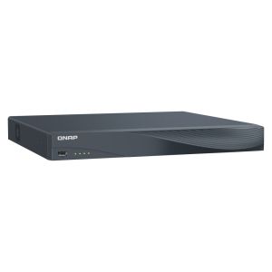 QNAP TVR-AI200-16CH-16P - šikovný NVR rekordér a riadený PoE switch (16 portov) v jednom riešení TVR-AI200-16CH-16P
