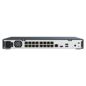 QNAP TVR-AI200-16CH-16P - šikovný NVR rekordér a riadený PoE switch (16 portov) v jednom riešení TVR-AI200-16CH-16P
