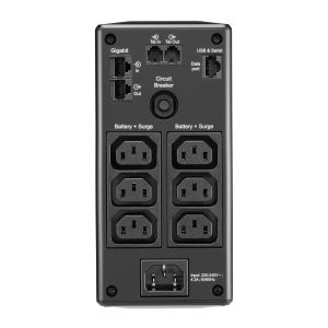 APC Back UPS Pro BR 900VA, 6 Outlets, AVR, LCD Interface BR900MI