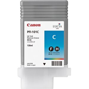 Cartridge Canon PFI-101C, azurová (cyan), originál